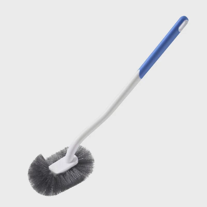 Japanese Style Soft Elbow Toilet Cleaning Brush - No Dead Corners