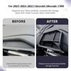 Center Console Dashboard Tray Organizer for  For 2025 2024  Chevrolet Silverado 1500 & GMC Sierra 1500 Behind Screen Car Box