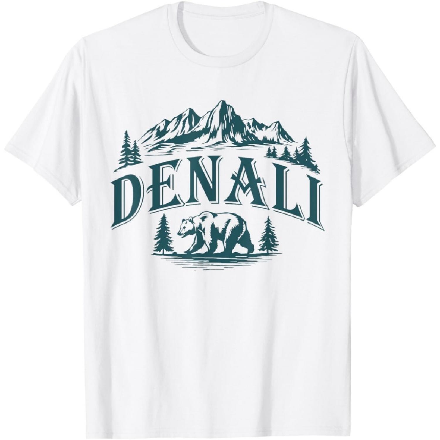 Vintage Denali National Park Alaska T-Shirt S