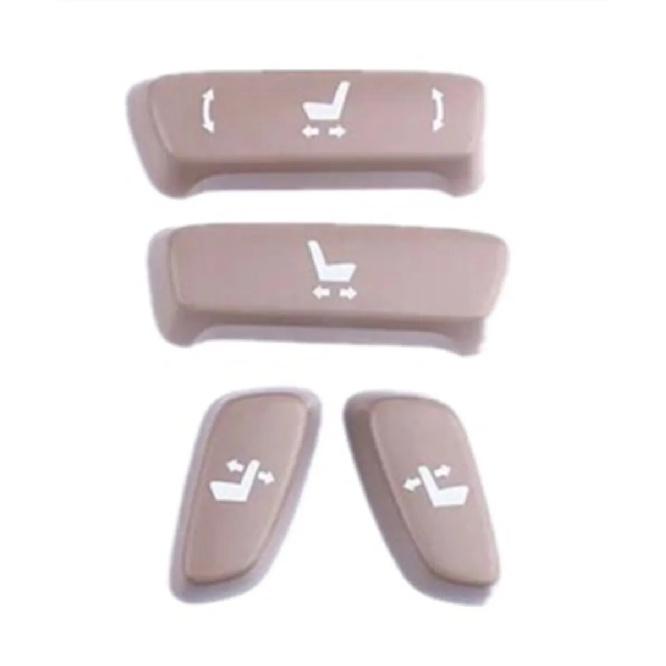 Car Power Seat Switch Cover Button Adjust Cap for Toyota Highlander Camry Ruiz 4Runner Mirai Prius RAV4