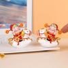 Resin 2026 Horse Year Figurines Year of The Horse Rocking Horse Ornament  New Year Gift
