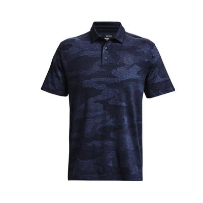 Playoff 2.0 Patterned Jacquard Golf Polo Shirt Men Polo Shirts Blue 1373694-410