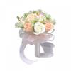 Elegant Silk Rose Bridal Bouquet for Wedding Ceremony Reception Centerpiece Decor Artificial Flower Arrangement Bouquet