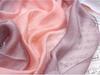 Dual-Use Gradient Mulberry Silk Scarf: Cotton, Linen & Silk Wrap for Women
