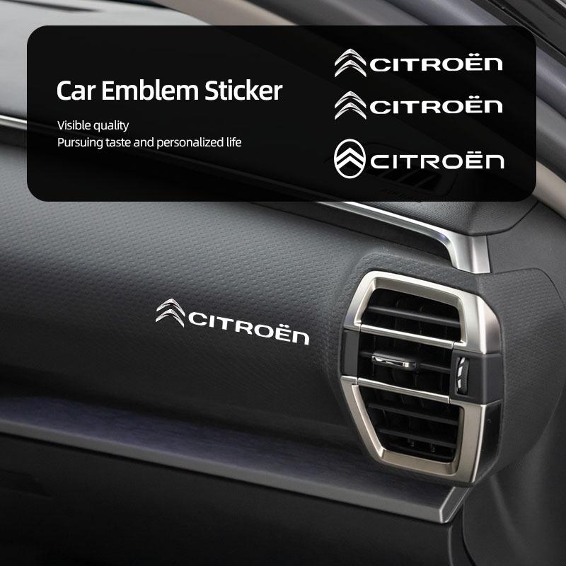 Stylingový odznak emblém samolepky obtisk doplňky Pro Citroen C3 C5 AIRCROSS C5X C4 Cactus e-C4 X e-C3 Berlingo C-Elysee C1