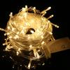 LED String Lights Outdoor Starry Sky Decoration, Colorful Christmas Holiday Wedding Flashing Lights, Bare Light String.