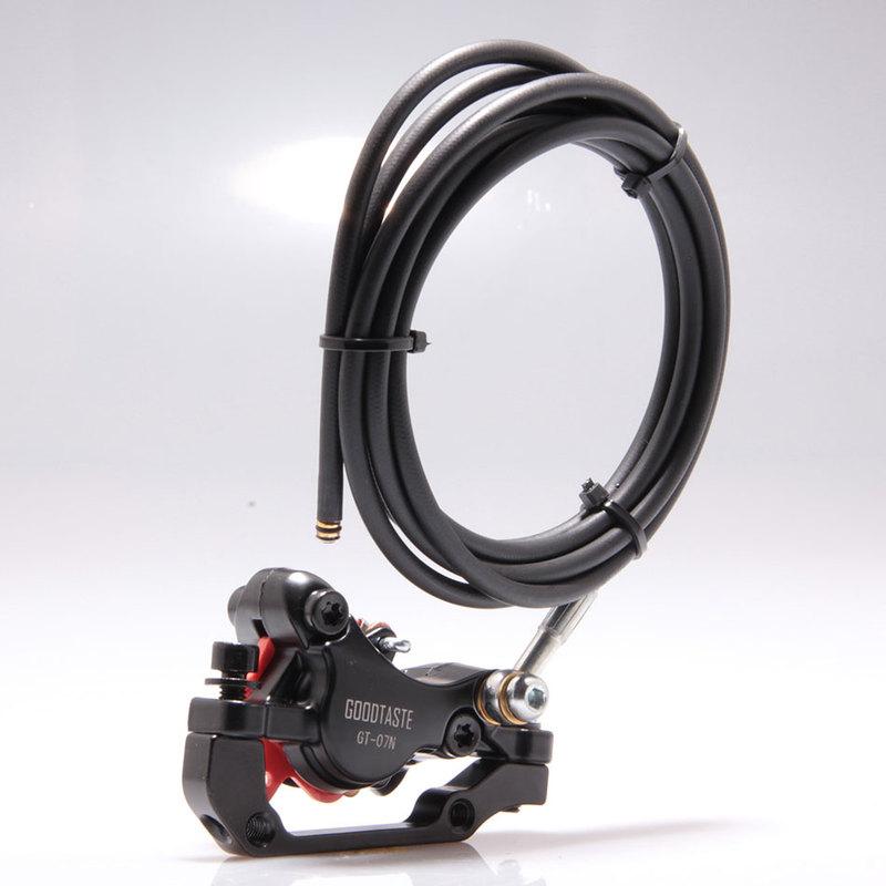 Right Disc Rear Brake Caliper Base A 160 B 140 Hydraulic Lower Pump Electric Bike Custom Tubing Length Riding Accessories