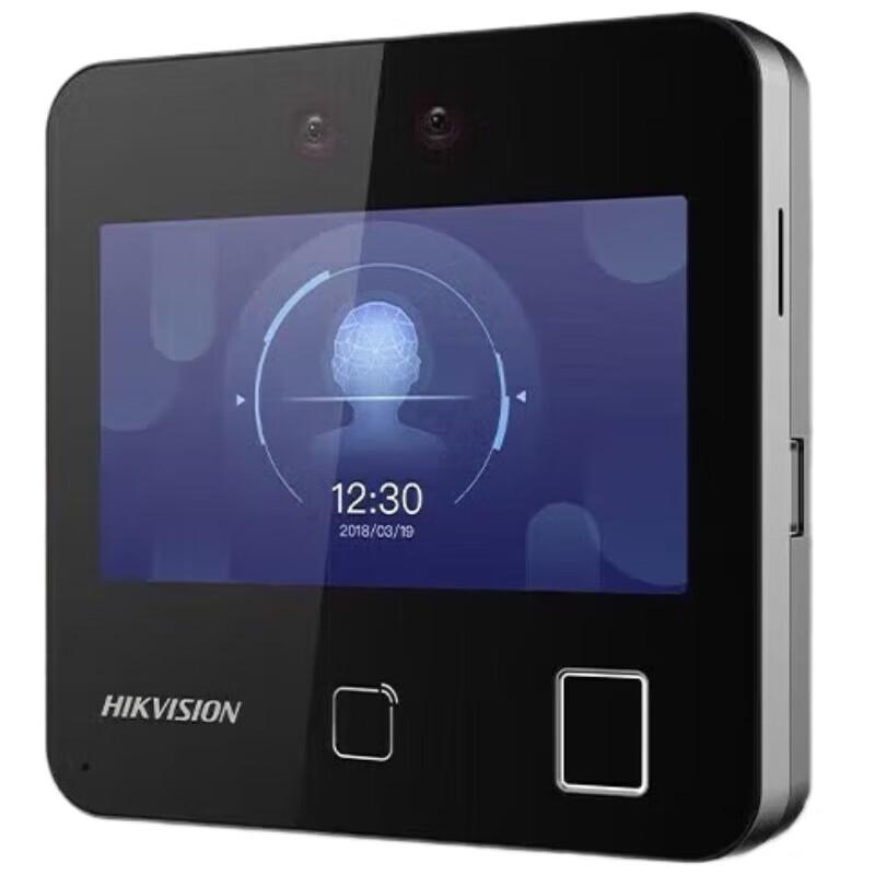 Hikvision DS-K1T343 Řada Rozpoznávání obličeje Řízení přístupu a Terminál docházky CN zástrčka (adaptér součástí dodávky)
