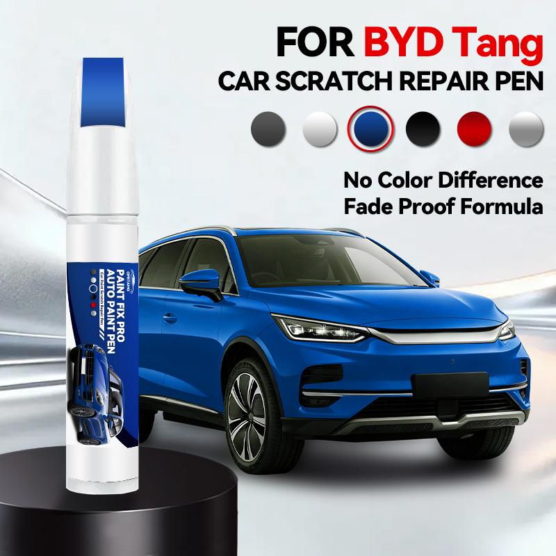 Für BYD Tang 1990-2026 Lackreparaturstift Ausbesserungsstift Kratzerentferner DIY Autozubehör Schwarz Weiß Silber Grau Blau Rot