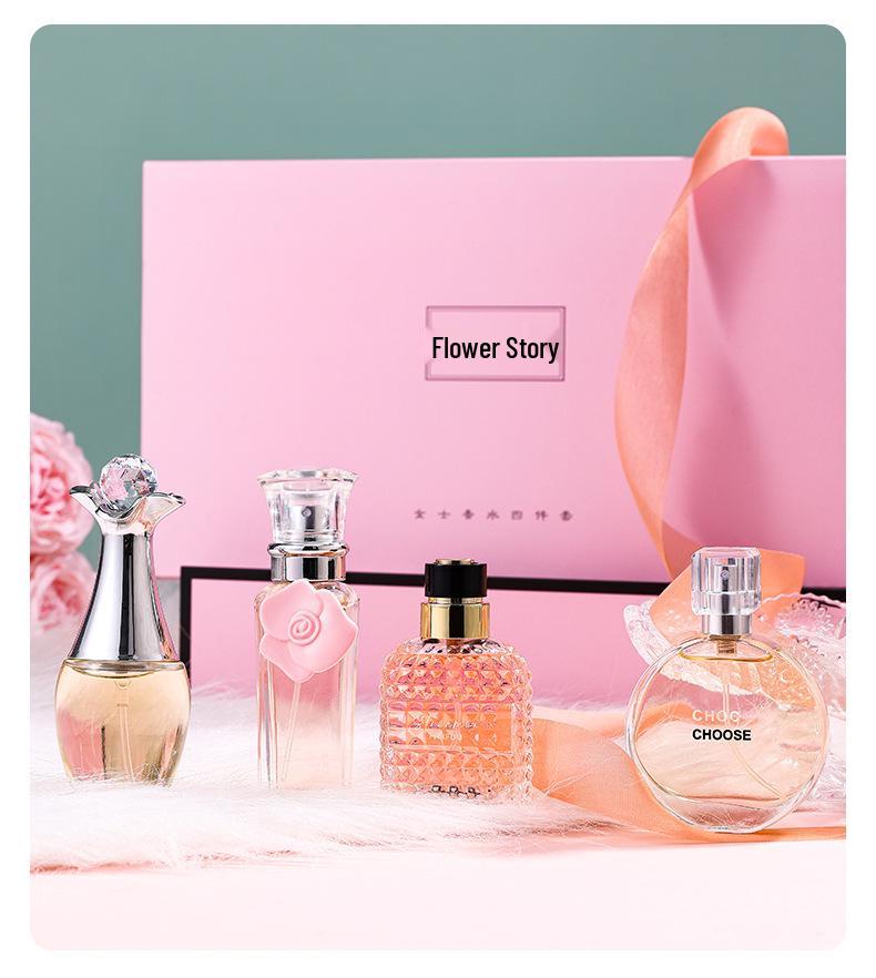 Kuangxiang Women's Perfume Gift Set - Fresh, Natural, Long-Lasting Fragrances