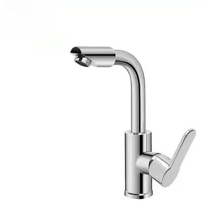 Robinet de cuisine rotatif à 360° avec eau chaude et froide pour évier à légumes