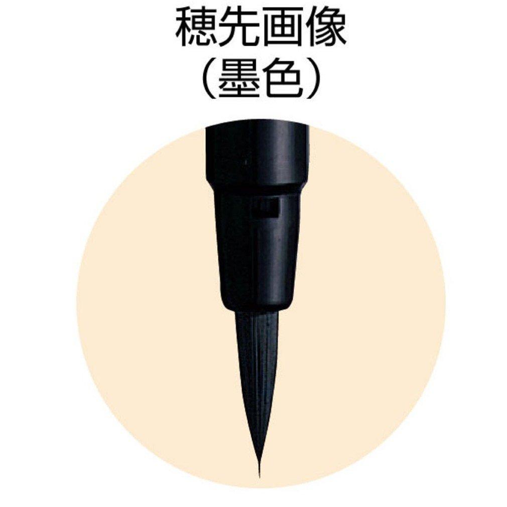Akashiya ThinLINE Brush Extra Fine Brush Ink Set of 5 Pen, Tip, Black, (STL300-01)