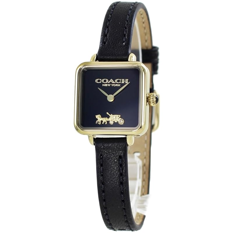 

[coach] watch ladies CASS Cass square leather leather belt 14504225 [product]