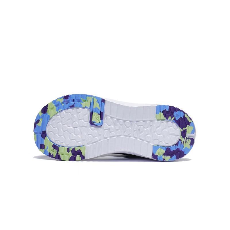 Li Ning Cyber Fluid Comfortable Shock Absorbing Durable Rebound Kids Sandals Kids sandals Black Green YKUT004-3