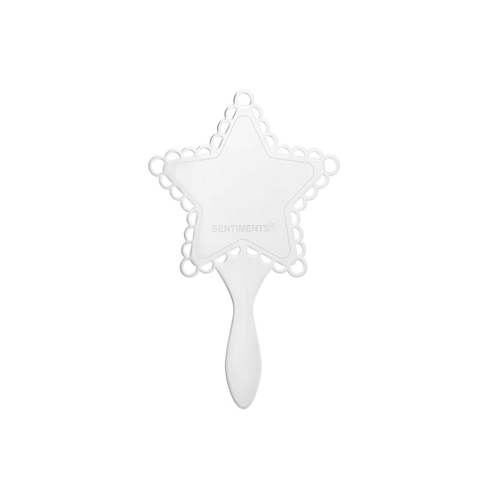 Чувства №604 [серебряный] Звезда Ручное Зеркало NONE