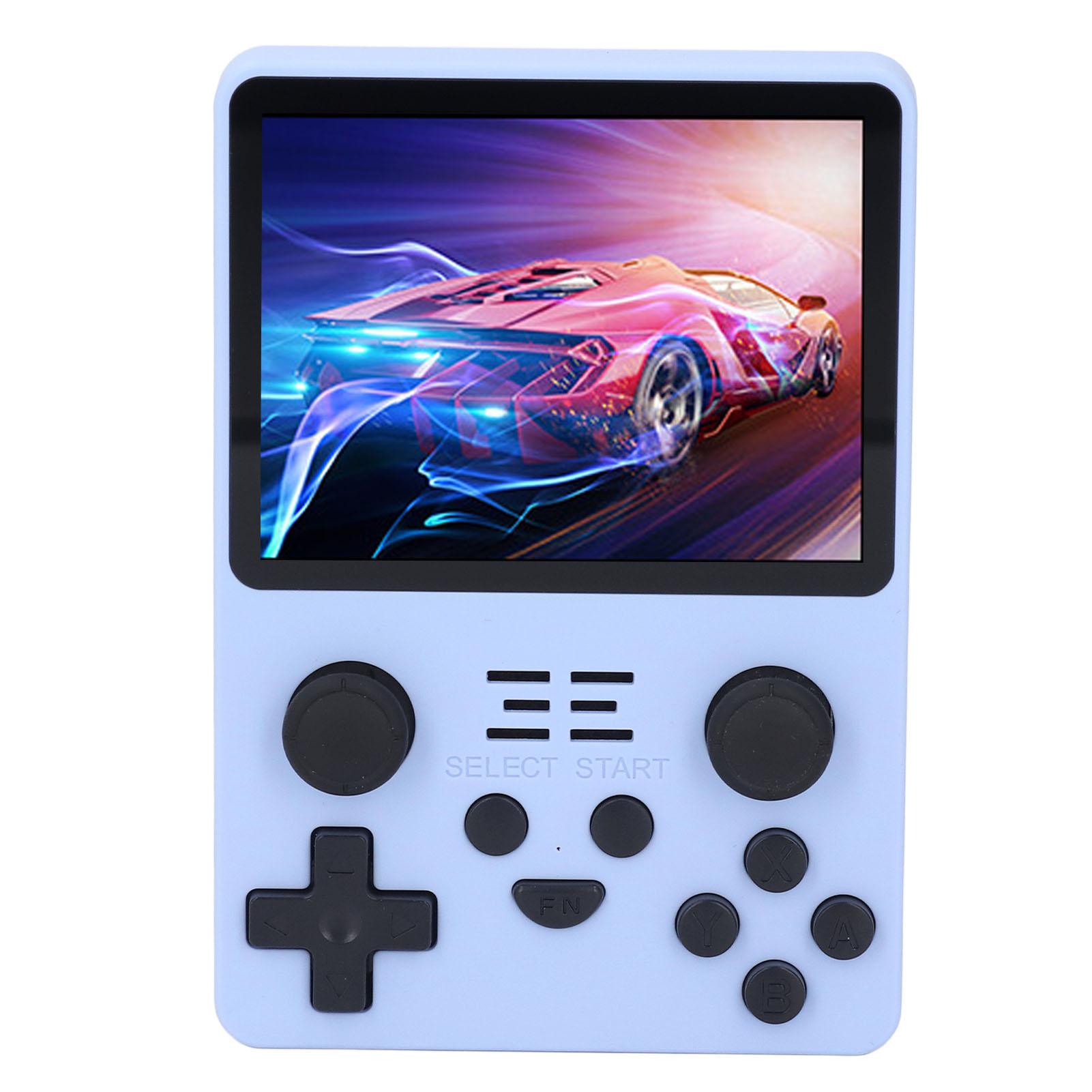 

Портативная игровая консоль с синим экраном IPS 3,5 дюйма, двумя 3D-джойстиками на чипе ST7703, портативная ретро-игра 64G