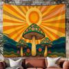 Mushroom Sun Tapestry