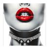 Sexy Woman Red Lips Wall Art Posters Modern Home Living Room Bedroom Decorative Canvas Painting Picture Print Artwork