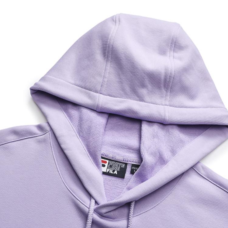 New FILA Sweatshirts Unisex Numbers Lavender F51U238298F-PR