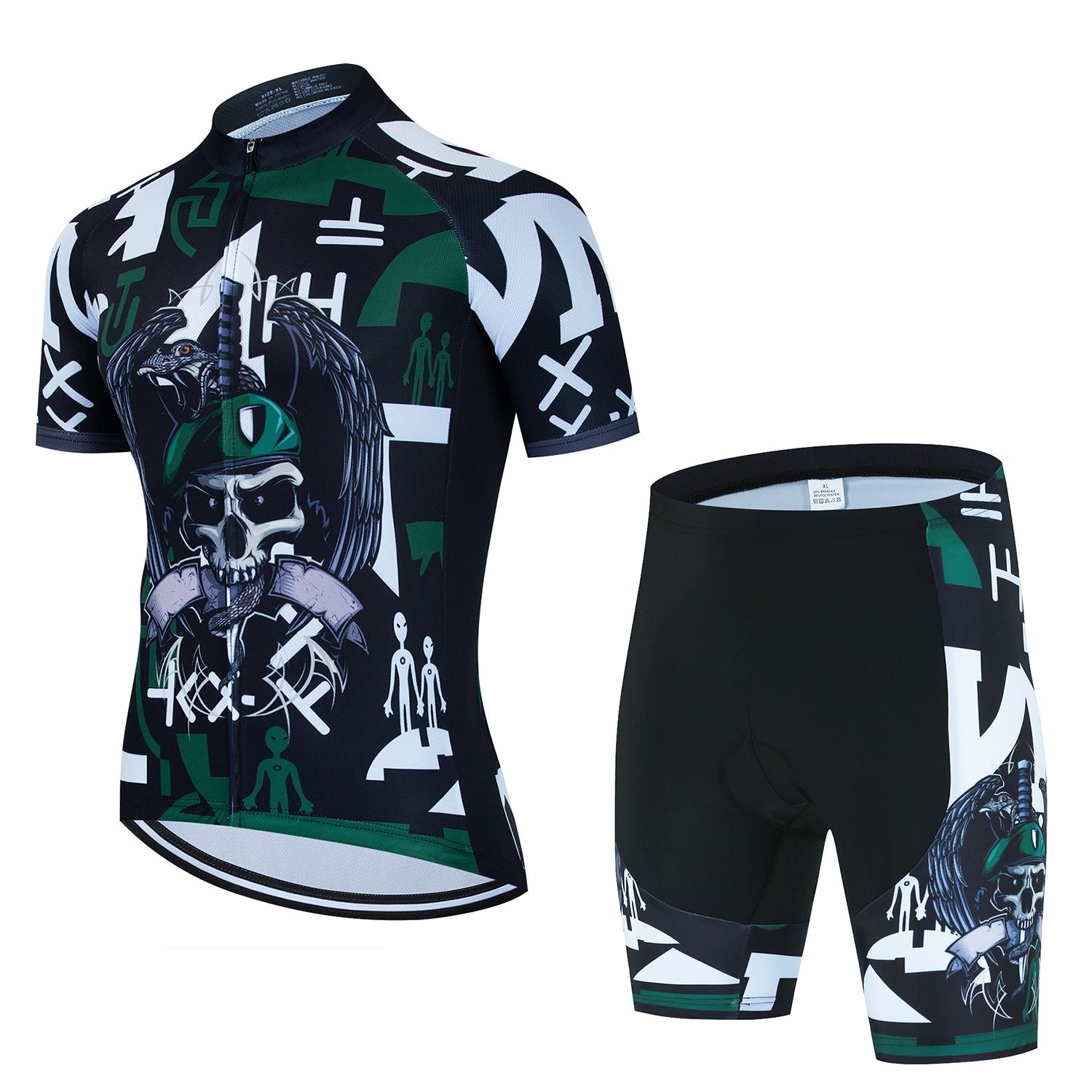 

Summer Cycling Jersey 2023 Set Riding Culotte Bicycle Clothing Bike Uniform New Cycling Clothes MTB Maillot Ropa Ciclismo M