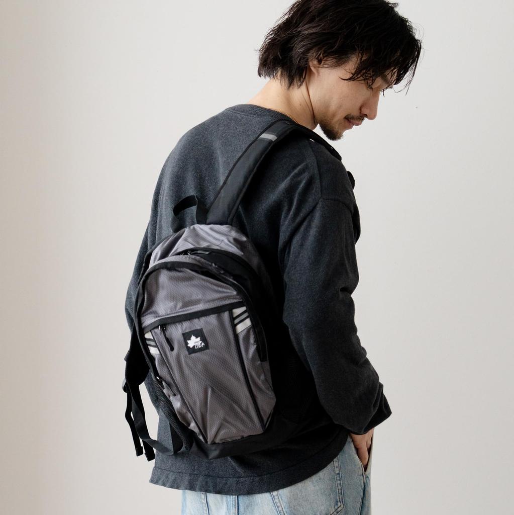 LOGOS Park Daypack Size Walking Backpack, Casual, Reflective, Safety, Reflective, Small, Kids, Hiking,