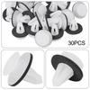 Trim Fastener Clips With Sealer White 30 Pcs For Mercedes R129 W202 W203 W211