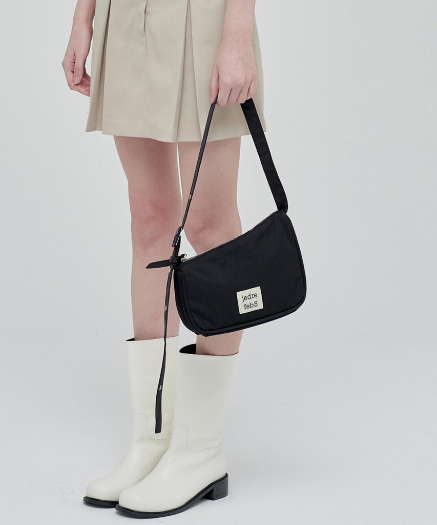 Jedrefeb5 Slant Shoulder Bag Black