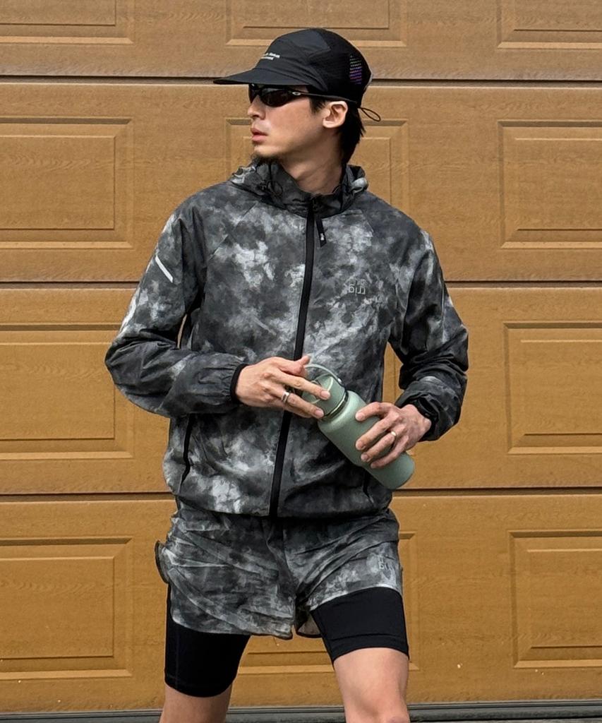 Rrig Men'S Tie-Dye Lightweight Windbreaker_Bk R1Jp2101