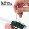 1set  Shower Head Cleaning Brush  Anti-clogging Small Brush Pore Gap Cleaning Brush  Micro Nylon Brush Toilet Accessories
