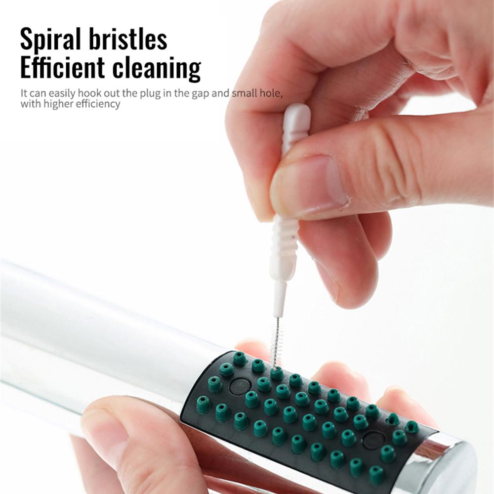 1set  Shower Head Cleaning Brush  Anti-clogging Small Brush Pore Gap Cleaning Brush  Micro Nylon Brush Toilet Accessories