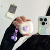 Suitable Apple AirPods Pro Bluetooth Earphone Cover Love Ins Small Fresh S1/2/3 Generation Solid Color