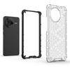 Shockproof Transparent Case For Xiaomi Poco F7 Pro Honeycomb Armor Back Case For Poco F7 Pro Case Cover For Poco F7 Pro F7 Ultra