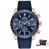 BENYAR BY-5140 Men's Quartz Watch Alloy Case Silicone Strap Fashion Casual 3Bar Waterproof Sports Watch Clock Relogio Masculino