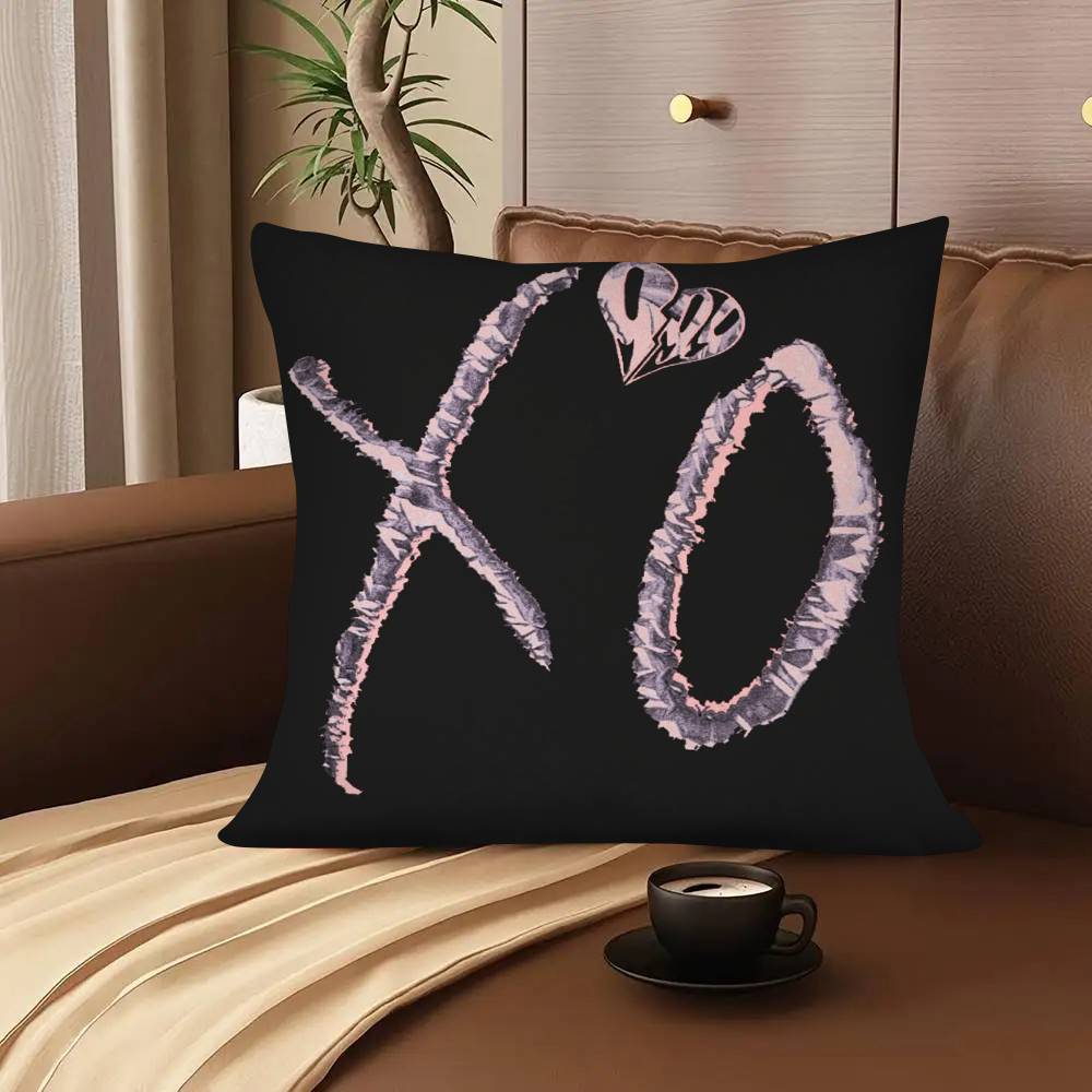 1Pc Rapper The Weeknd Xo Pillow Case Fashion Square Pillowcase Bedroom Sofa Room Ins Decoration Leisure