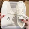 Dicke Sohlen mit hohen kleinen weißen Schuhen Damen neuer Sommer atmungsaktive Sportschuhe Damen Nische leichte Board-Schuhe
