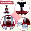 Watch Press Tool Set Back Case Closer with Aluminum Dies, Watchmaker Repair Kit,