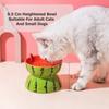 Cat Bowl Ceramic Protects Cervical Neck, Drinks Water, Eats Dog Snacks, Skew Mouth, High Foot Grain Bowl, Pet Products, Cat Bowl
