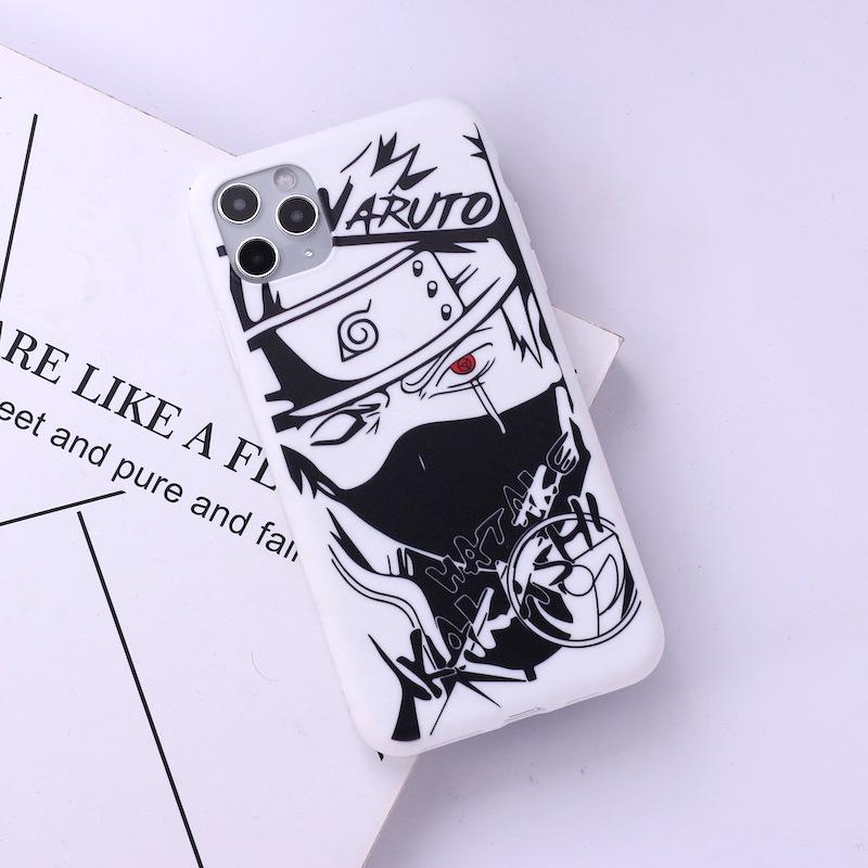 

iPhone 14 Pro Max Transparent Naruto Cartoon Case for Apple 13 Mini/12/11 14 Plus
