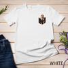 Funny English Bulldog In Your Pocket for Dogs Lovers Unisex T-shirt
