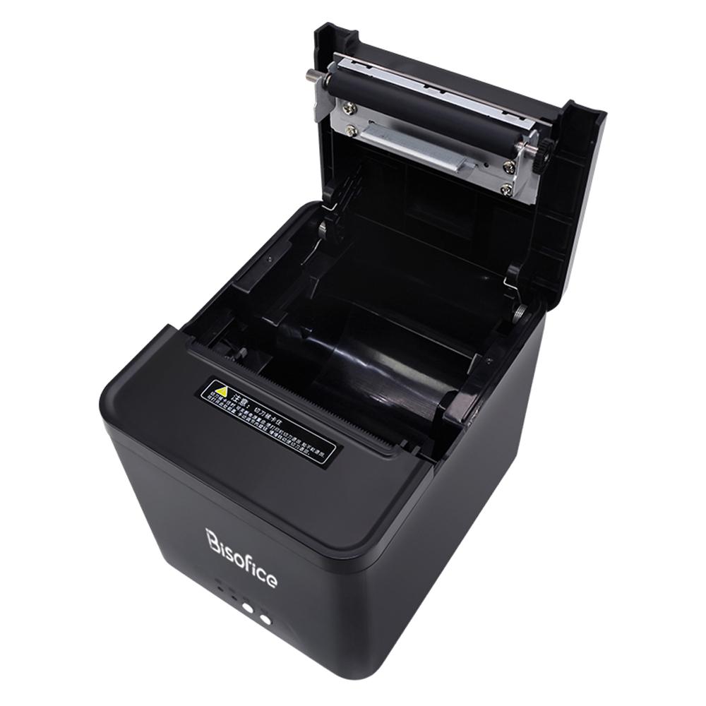 Bisofice 80mm Thermal Receipt Printer 250mms High Speed Kitchen Printer Support Auto Cutting