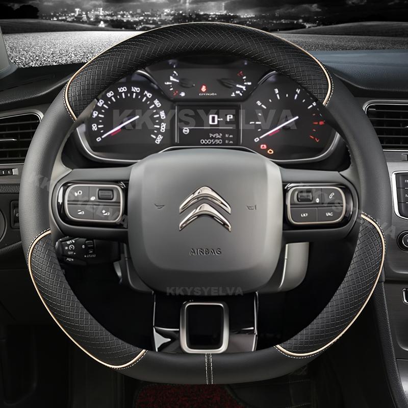 Potah volantu typu D Pro Citroen C3 II III 2009 -   C3 AIRCROSS 2017 2018    Berlingo 3 C4 Picasso 2