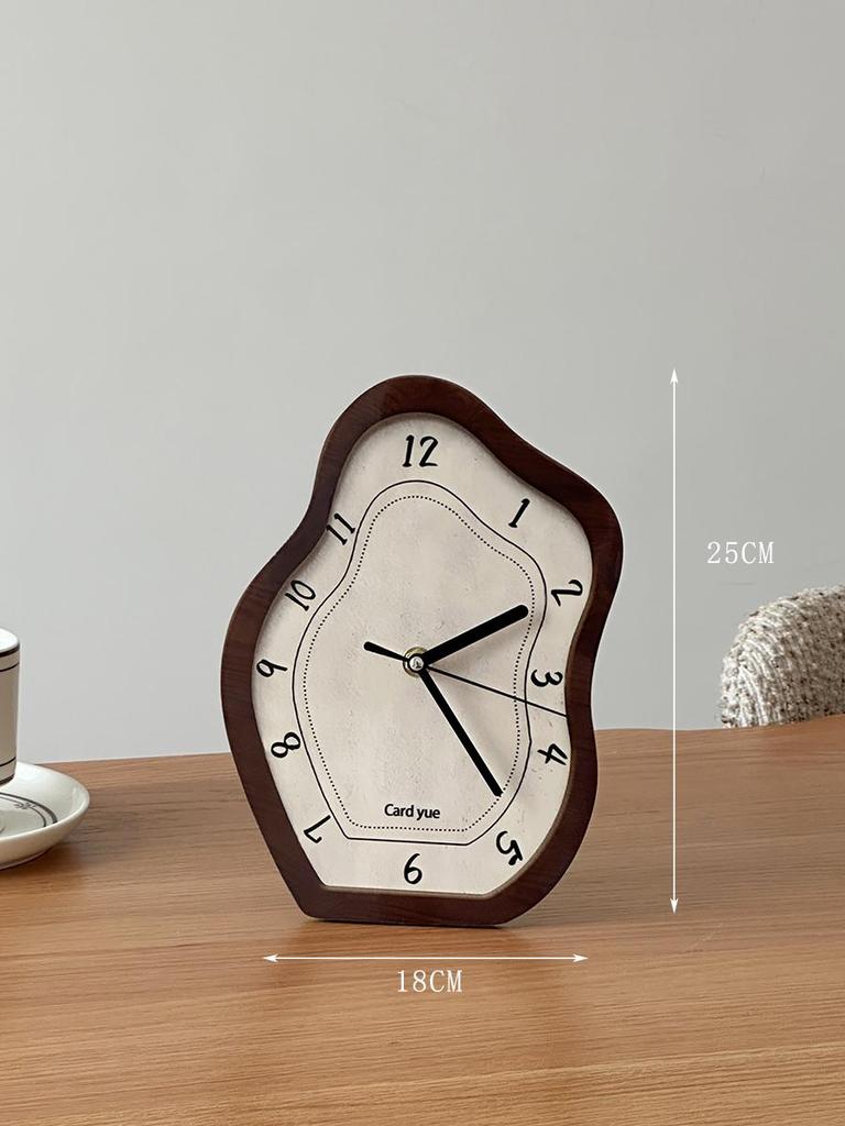 Retro Vinyl Record Wall & Desk Clock for Living Room or Office Decoration