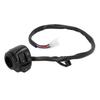 2pcs 1in Motorcycle Handlebar   Headlamp Turn Signal Horn Gear Control Button  