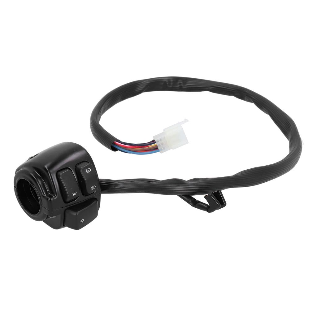 2pcs 1in Motorcycle Handlebar   Headlamp Turn Signal Horn Gear Control Button  
