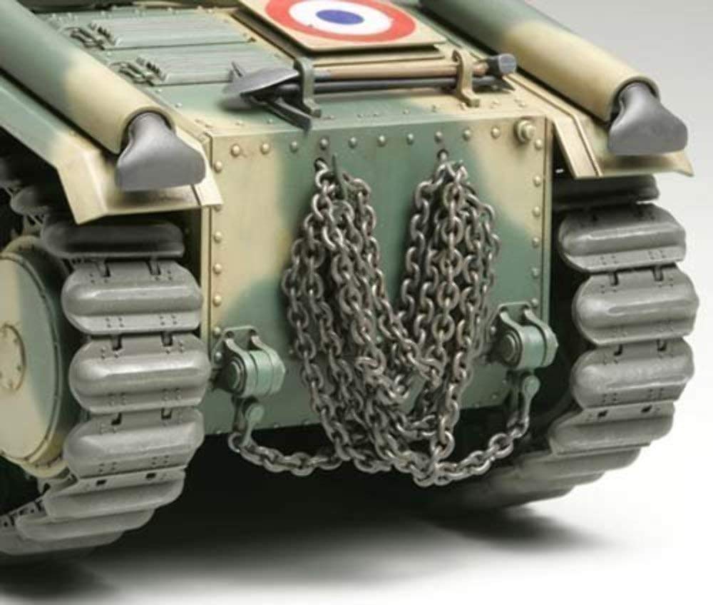 Seria Tamiya Military Miniature 282 Francuski Czołg B1 bis Plastikowy Model do Składania 35282 1/35 Nr.