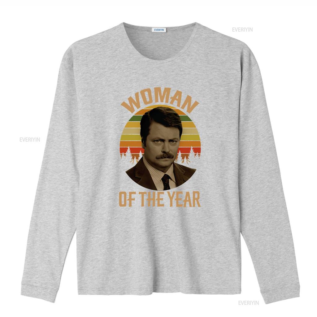 Neues limitiertes Kunst-T-Shirt für die Frau des Jahres, Vintage Retro, Ron Swanson Parks, vintage gewaschen, leicht, Unisex Designer-Kleidung
