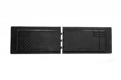 Rear Mats (2 Pcs, ) Premium - Odorless Rubber for Volkswagen T4 Caravelle/Multivan