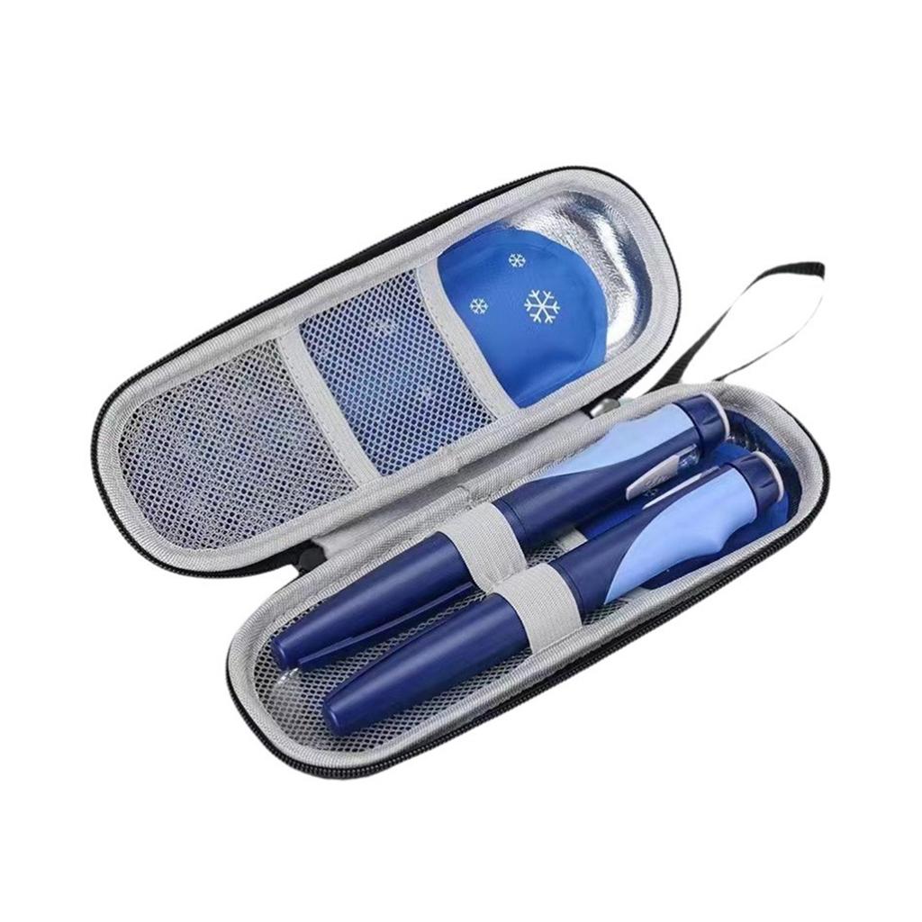 Convenient Insulin Cooler Bag Storage Holder With Aluminum Foil Design For Traveling Working and Outdoor Activity