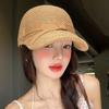 Fashion Bow Knitted Breathable Baseball Cap Women's Spring and Summer Sweet Literary Equestrian Hat Sunshade Cap