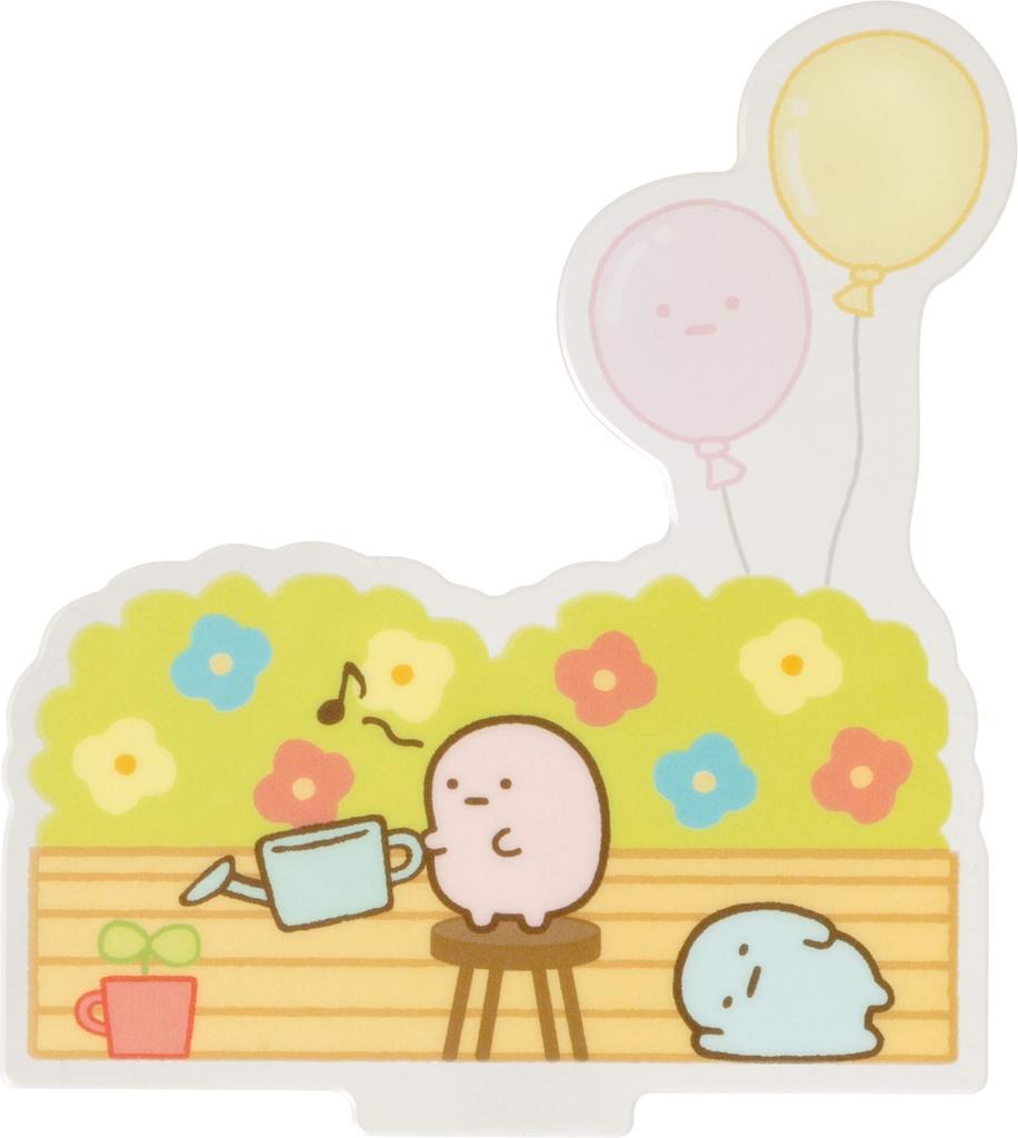 San-X Sumikkogurashi Sumikkogurashi Collection Work Play Series Scene Acrylic Stand Florist FR72601